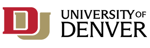 University of Denver Logo Text