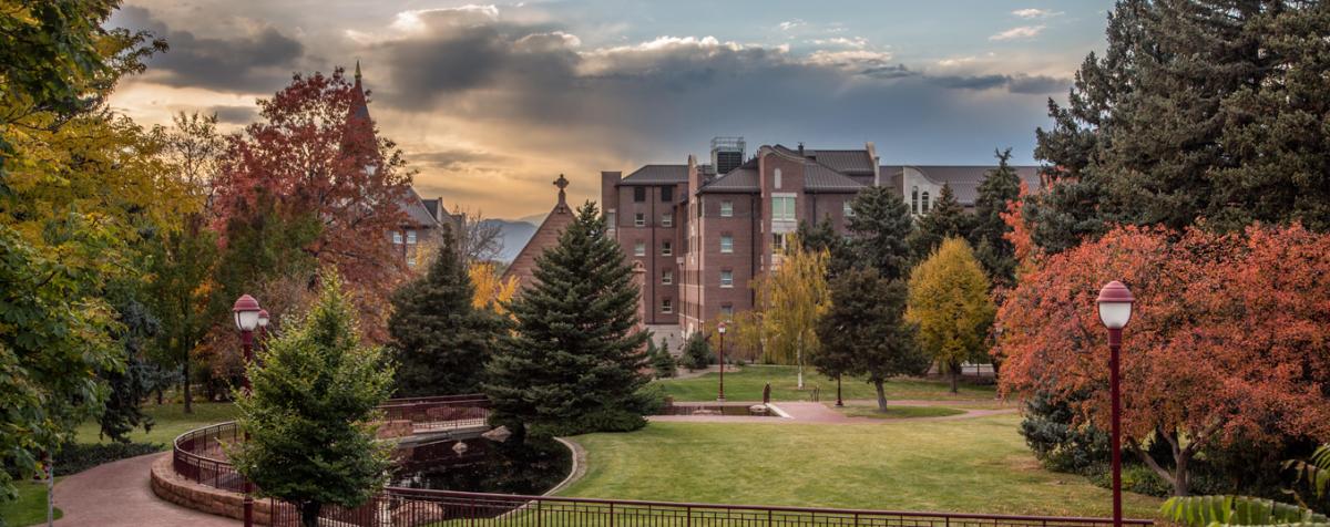 fall picture of campus